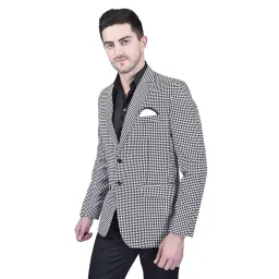 printcultr: merchandise yourself PRINT CULTR Men's Solid Cotton Full Sleeve Blazer for Men - For Festive/Wedding/Party | (PCB6) image 1