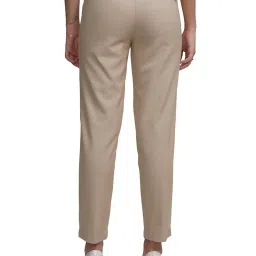 tokyo talkies Women's Regular Fit Regular Trousers | Stretchable Trousers| Mid-Rise image 2