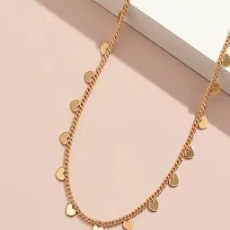 aquastreet Gold-Toned Heart designed Waist Chain image 2