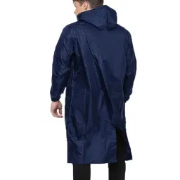sf shakumbhari fab Men's Waterproof Unisex Rain Coat Hooded Full Sleeves Outdoor Rainwear Polyster Raincoat for Camping, Hiking & Travelling image 1