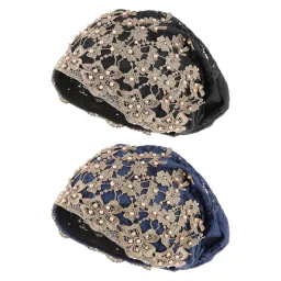 myaddiction 2X Women Beanie Floral Ladies Cancer Chemo Hat Headwrap Slouchy Cap Multicolour image 2