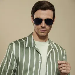 vincent chase eyewear By Lenskart | Full Rim Pilot Sunglasses| Polarized And 100% Uv Protected | Men & Women image 2