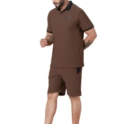 s s fashion S S Fashion,Men Co-ord Set Polo T-Shirt and Shorts Sets image 1