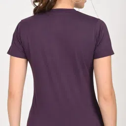 coppersmith Sports Gym Tshirt for Women Workout - Active Wear Polyester Swimming Tshirt image 1