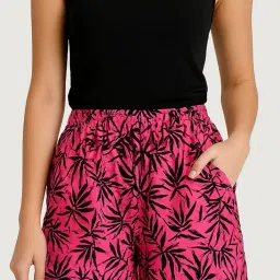 Women Shorts with Pockets Pink image 1