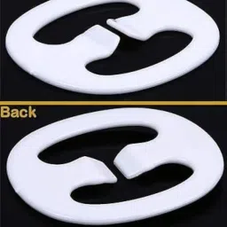 dhmora Bra Strap Elastic Holder Combo - 4 PCS Adjustable Elastic Bra Strap Holder - Anti-Slip Cleavage Enhancer, Bra Strap Converter for Racerback Tops and Dresses(Multicolour) image 5