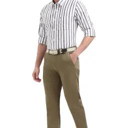 peter england Men's Chino Casual Trouser with Premium Dobby image 4