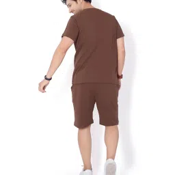 weet Cotton T-Shirt and Shorts Set for Men,Night Wear for Men,Men's Pyjama Set 111 image 3