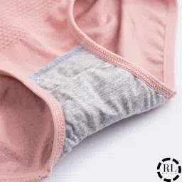 royal luxury Women's High Waist Tummy Control Shapewear | Seamless Cotton Hipster Panty | Anti-Rolling Hip Shaper | Slimming High Waist Tummy Tucker image 4