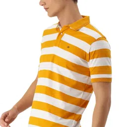 peter england Men's Cotton Regular Fit Polo T-Shirt image 2