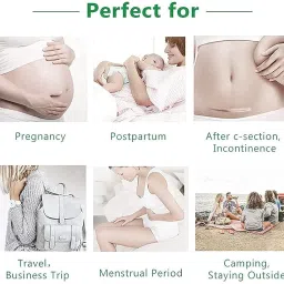 SassyVilla Disposable Panties for Women Double Layered Travel Maternity Period Spa Saloon Innerwear use and Throw Panty Disposable Panty After delivery White image 4