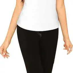 dream beauty fashion Women's Half Sleeve Round High Neck Top Elegant Casual Tee - 23" Inches(Tripta-5) image 3