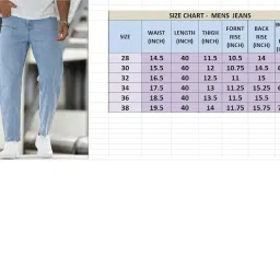 qnim Jeans for Men || Men's Regular fit Stylish Jeans (Q-25-28) image 4