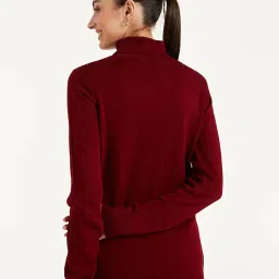 amazon brand - symbol Women's Acrylic Casual Pullover Sweater image 1