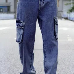 ben martin Men's Loose low Rise Cargo || Cargo Pants || Cargo Pants Denim || Pant || Cargos image 1