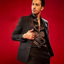 vastramay Embroidered Blazer for Men – Versatile Ethnic Wear for Weddings & Special Occasions image 1