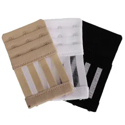 myaddiction 3pcs Three Color Elastic Bra Straps Extension Bra Extenders 3 Hook image 5