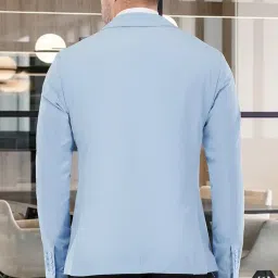 saintx Men's Premium Layering Blazer | Tailored Unlined Jacket, Sleeker Than a Shirt | Sharp Blazer Looks & High Intensity Stretch, Without The Weight | Slim Fit | Air Light Comfort | Business Attire image 3