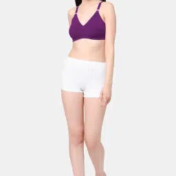 intimacy lingerie Intimacy Cotton Nursing Bra for Women Maternity Feeding Bra Front Opening Buckles Adjustable Straps Seamless Non-Wired Non-Padded Full Coverage Comfortable Support Post Pregnancy Breastfeeding image 4