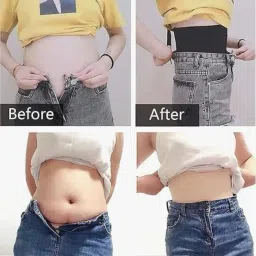 neska moda Women's Shapewear Tummy Control Mid Waist Shaping with Seamless Thong Underwear Panty Girdle Bodysuit-STK314 image 3