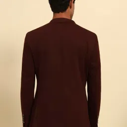 cantabil Men's Colour Solid Winter Wear Slim Fit Blazer (P_MBZC00039) image 3