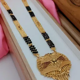 etisa Traditional Gold-Plated Mangalsutra image 1