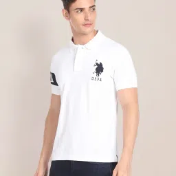 u.s. polo assn. Men's Solid Slim Fit T-Shirt image 4