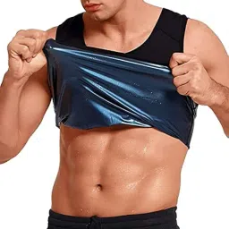 ketmart Shapwear Men’s Premium Slimming Shapewear Workout Sauna Tank Top Vest image 1