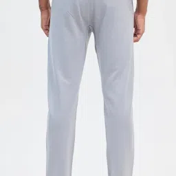 snitch Men Formal Trousers | Slim Fit Mid Rise Plain Design | Viscose Blend & Wrinkle-Resistant Fabric for Office image 3