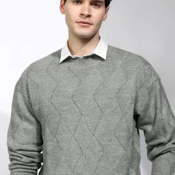highlander Men's Acrylic HLSW000128 Sweater image 3