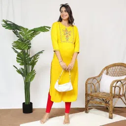 momtobe Women's Rayon Relaxed Fit Maternity Kurta/Pregnancy Kurti/Easy Breastfeeding Kurta/Western Kurti with Zippers for Nursing Pre and Post Pregnancy image 2