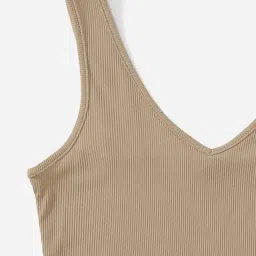 gudmart Women Vintage V Neck Cable Knit Sweater Vest Sleeveless Cropped Sweaters Pullover Knit Tank Top image 4