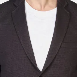 tahvo Men's Single Breasted Slim Fit Blazer for Occasion, Weddings, Party image 4