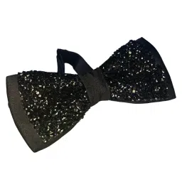 royal hues Men's Luxury Crystal Bow Tie – Handmade Adjustable Tuxedo Accessory for Wedding, Party, Prom & Formal Events image 1
