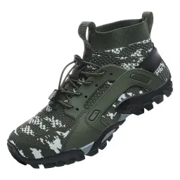 shopora Water Shoes Sneakers Lightweight Hiking Shoes For Outdoor Trekking Casual 43Yard White Green | Men'S Shoes | Athletic image 3