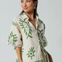leriya fashion Women's Rayon Floral Co-Ord Set image 2