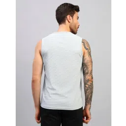 aticx Slim Fit Waffle Knit Polyester Sleeveless T Shirt for Men - Sando Vest Tank Top Muscle Tee for Casual Wear, Gym, Training, Running image 2