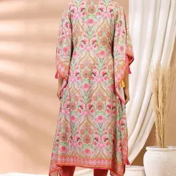 maae attire Women Wear Embroaidred Mirror Work Kaftan. image 2