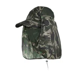 myaddiction Sun Cap for Men Women Detachable Neck Flap and Face Cover for Outdoor Sports Style D Multicolour image 3