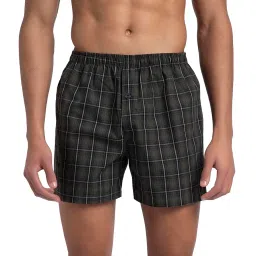 jockey 8222 Men's Super Combed Mercerized Cotton Woven Printed Inner Boxers with Ultrasoft and Durable Inner Waistband (Pack of 2) image 1