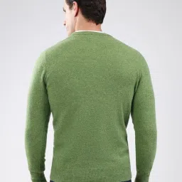 monte carlo Men's Regular Fit Winter Pullover | Solid V Neck | Full Sleeve Pull On Stylish Pullover for Men's image 3