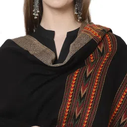 weavers villa Women's Acro Wool Kullu Palla Shawl (40" X 80") image 5