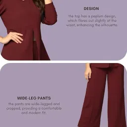 greciilooks Stylish Co-ord Set for Women – Trendy Summer Travel Outfit | Lightweight 2 Piece Dress for Holiday Look & Puja | Hangouts | Picnic | Vacation Wear | Ethnic |Lycra Full Sleeve Women Dress image 3