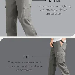 lymio Men Cargo || Men Cargo Pants || Men Cargo Pants Cotton || Cargos for Men (Cargo-117-120) image 3