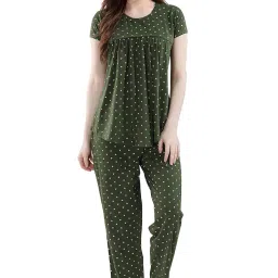 AV2 Women's Cotton All Over Print Top And Pajama Set Pack Of 1 image 5