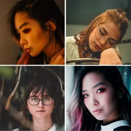 vama Fashions Mix Color Stainless Steel Crystals Mini Nose Pin Studs Set for Women - 60 Pcs image 2