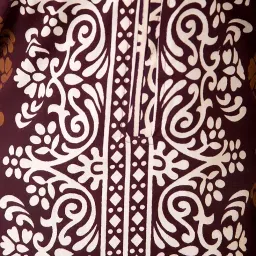 masha Women's Cotton Abstract Print Maxi Nighty image 5