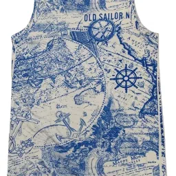Ganesh Creations Mens Sirtex Printed Cotton Regular Fit Vest for Men & Boys|Mens Vest (Pack of 4) image 1