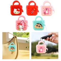 trendynest 6Xlittle Girl Purse Portable Lightweight Present For Girls Washable Kids Purse Dark Pink | Womens Handbags & Bags image 5