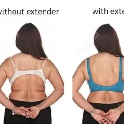 helisha Women's & Girls bra hook extender for women –Save Your Bra Increase Band Length-Bra Extensions-Bra Extender Hook-Bra Hooks for Women (Free-Size) image 4